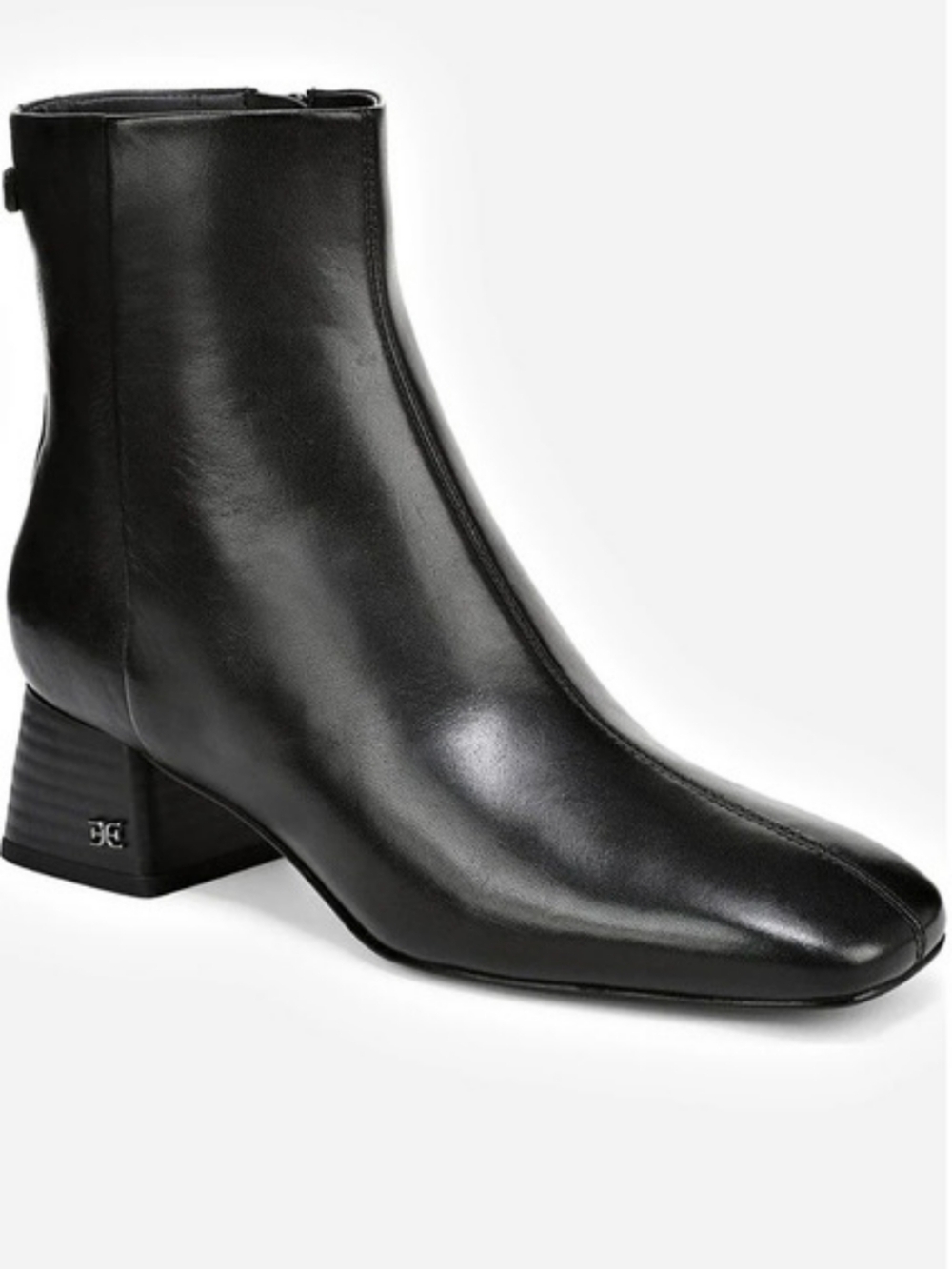 Sam Edelman Paige Ankle Boot Black Leather